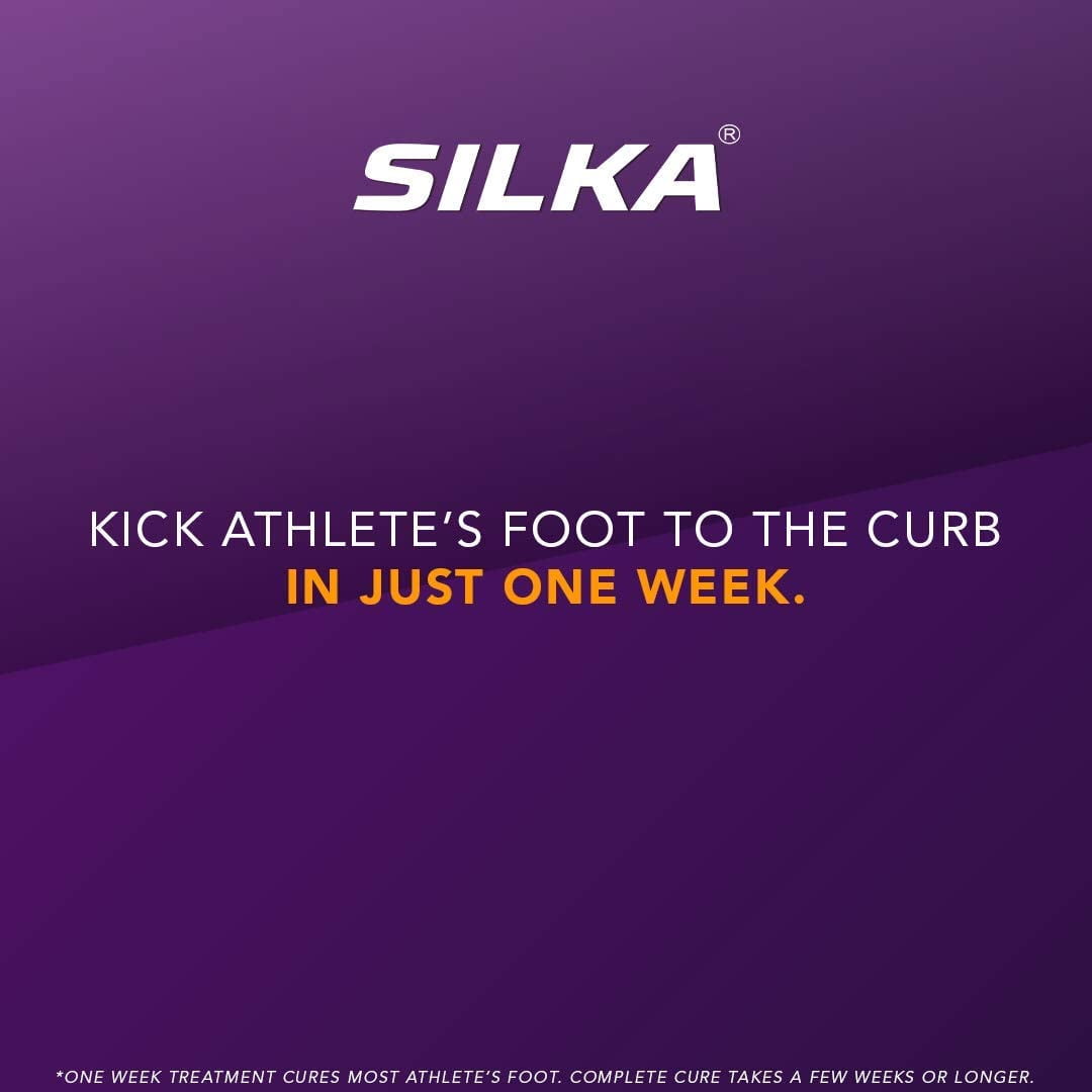 SILKA ATHLETE FOOT CREAM   1OZ