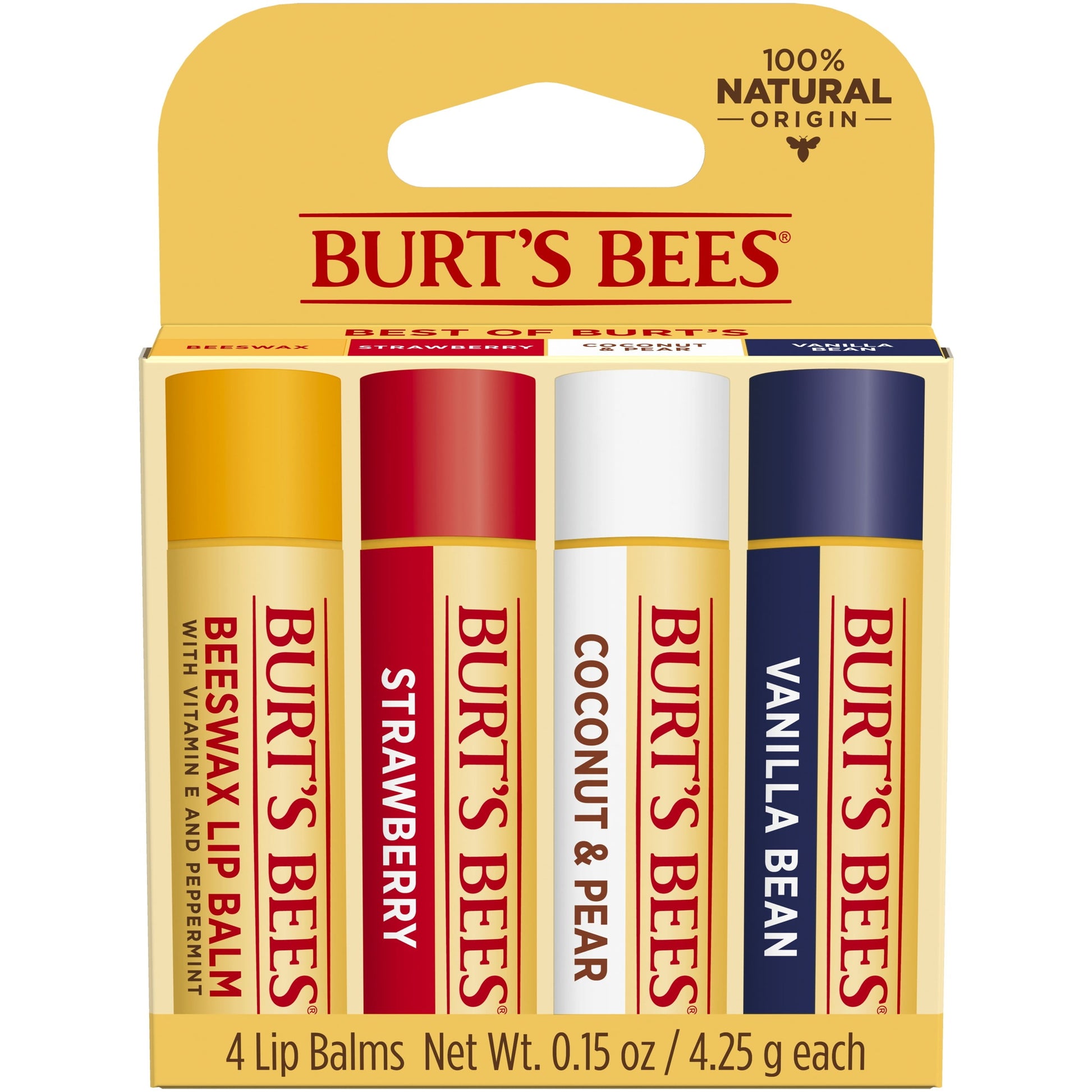 Burt's Bees Moisturizing Lip Balm Tin - Beeswax