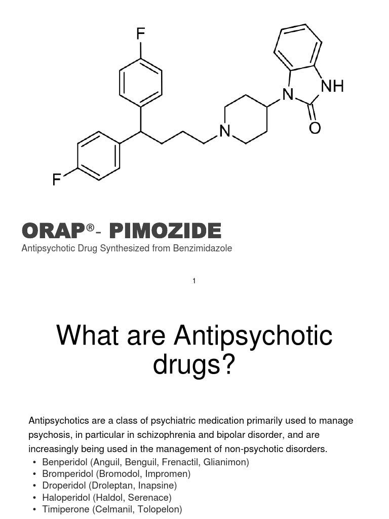 PIMOZIDE TB 1MG 100