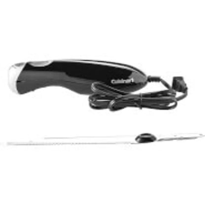 Cuisinart Stainless Steel Electric Knife with Ergonomic Nonslip Handle - Black