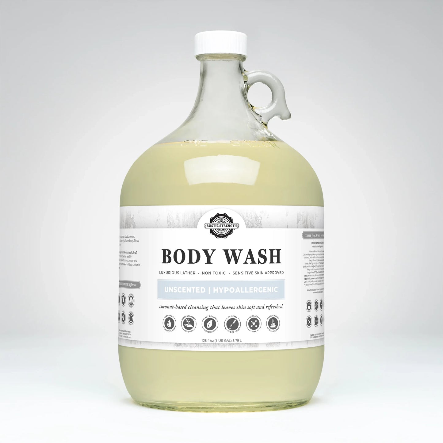 SHAMP,BODY WASH,UNSCENTED