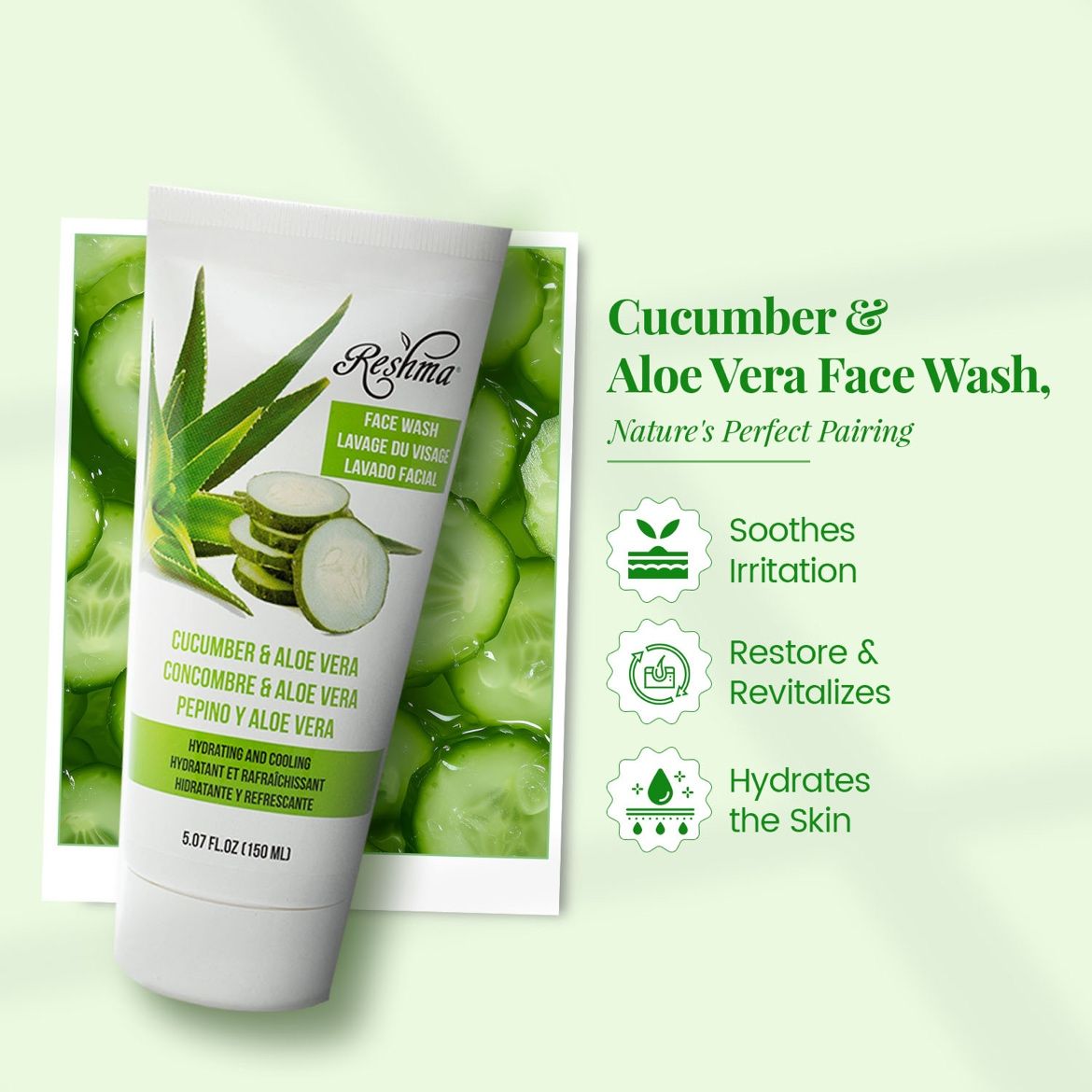 RESHMA BEAUTY SKIN DISPLAY 4SKU