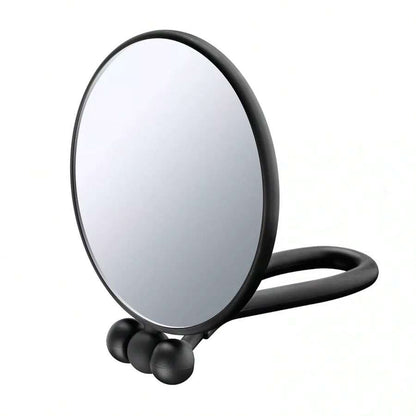CONAIR Perfect Position 2-Sided Round Mirror - Black