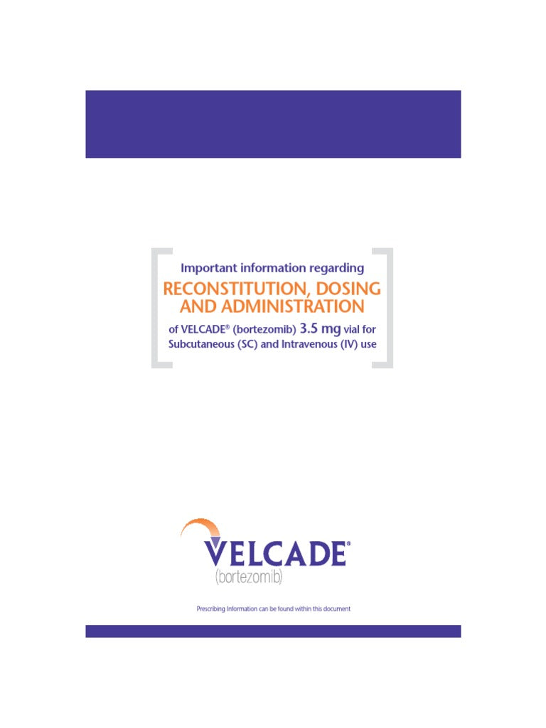 VELCADE PR 3.5MG DSHP IV/SQ