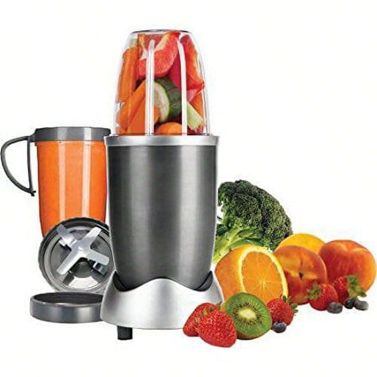 NutriBullet Silver Magic Bullet Superfood Nutrition Extractor, 8-Piece