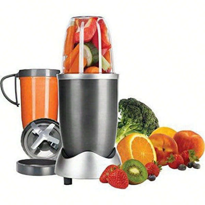 NutriBullet Silver Magic Bullet Superfood Nutrition Extractor, 8-Piece