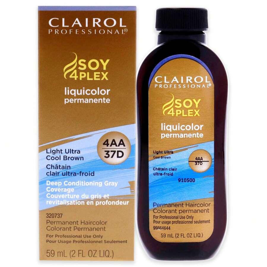 Cp Liquicolor Perm 4Aa/37D Light Ultra Cool Brown 2oz