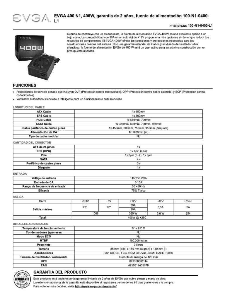 NT NATURAL E GC 400U 100 RRL SFG