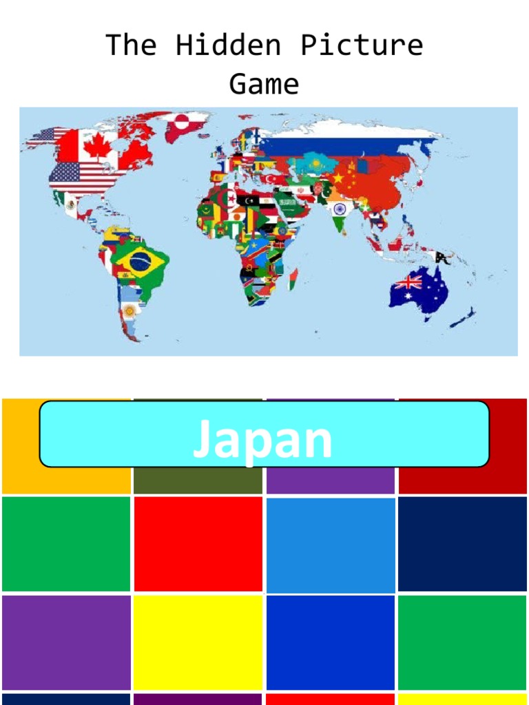 Hidden Pictures Around The World