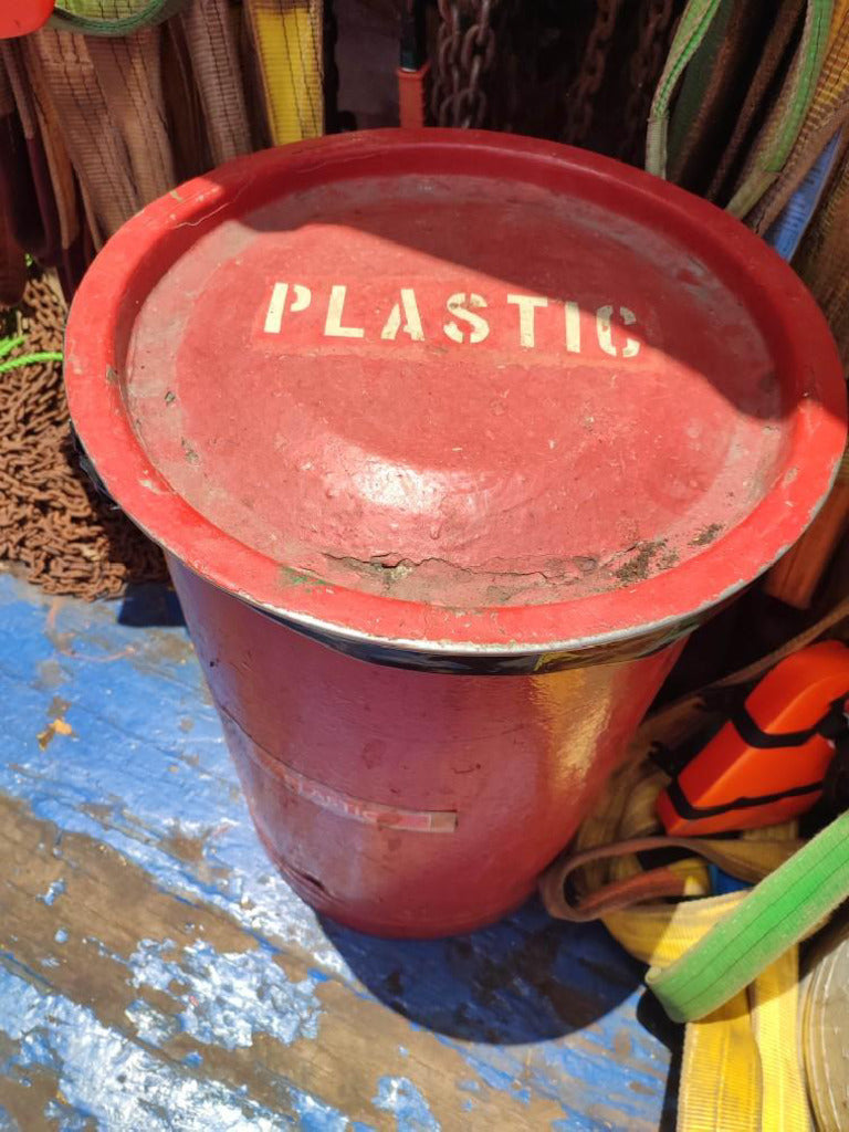 Home Basics Plastic Wastebin, Assorted Colors