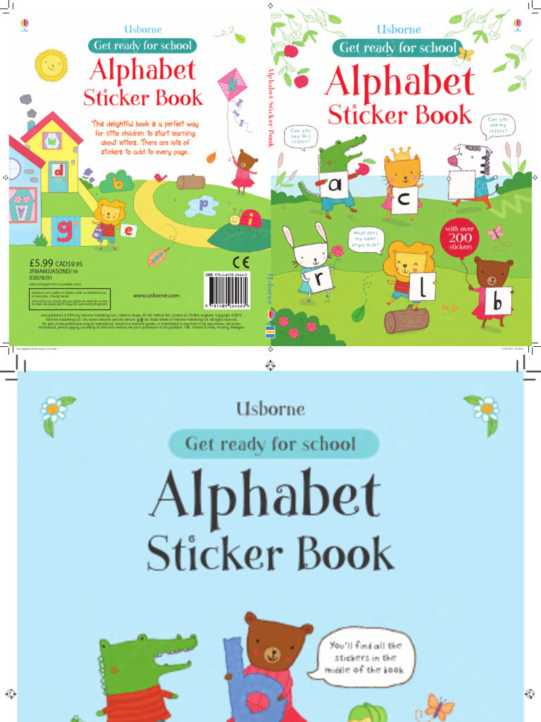 School Zone Lowercase Alphabet A Get Ready Book