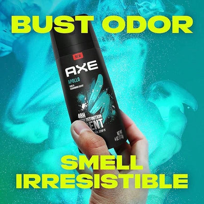Axe Deodorant Body Spray Apollo Sage + Cedarwood 5.1oz
