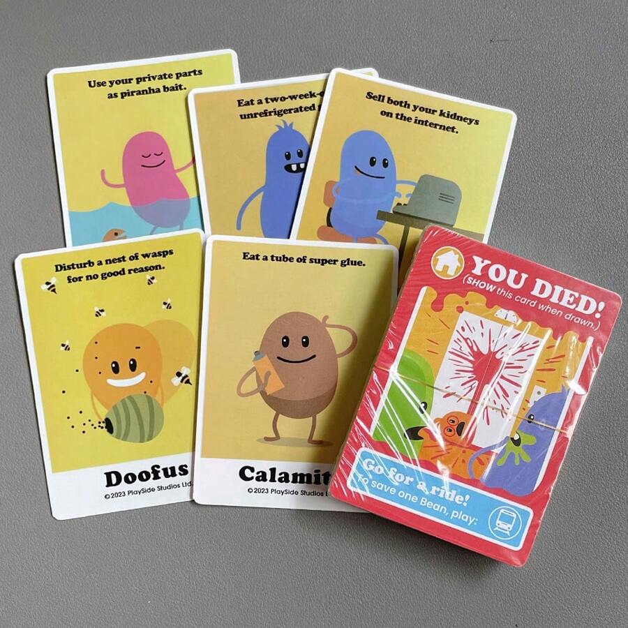 Spin Master Games Dumb Ways to Die Card Game