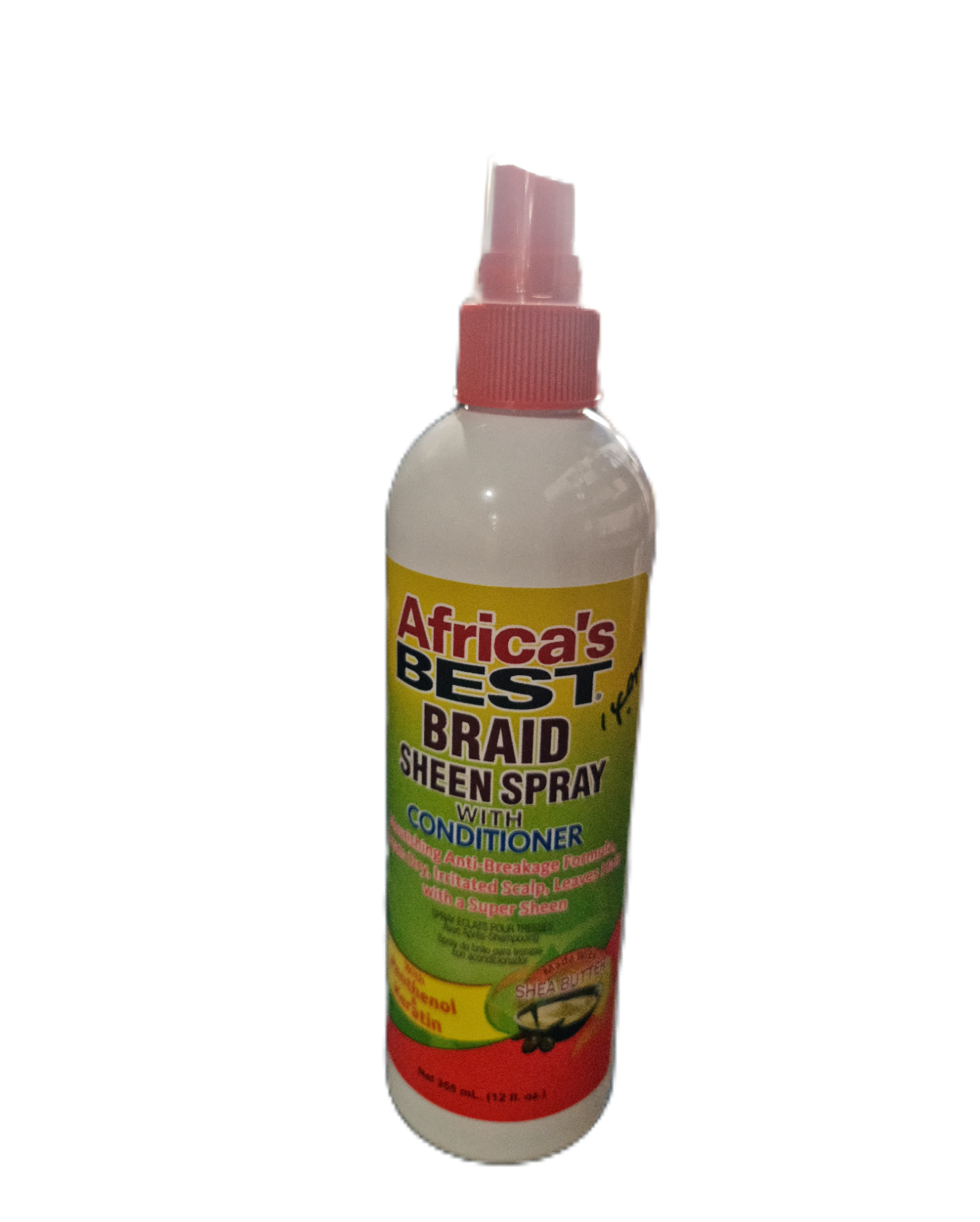 Africas Best Braid Sheen Spray With Conditioner 12oz