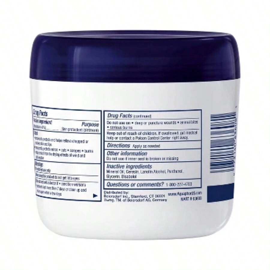 Aquaphor Healing Ointment Advanced Therapy Moisturizer for Dry and Cracked Skin - Unscented