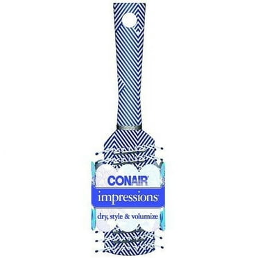 CONAIR Impressions Detangle & Style Oval Cushion Mid-Size Hair Brush - Assorted