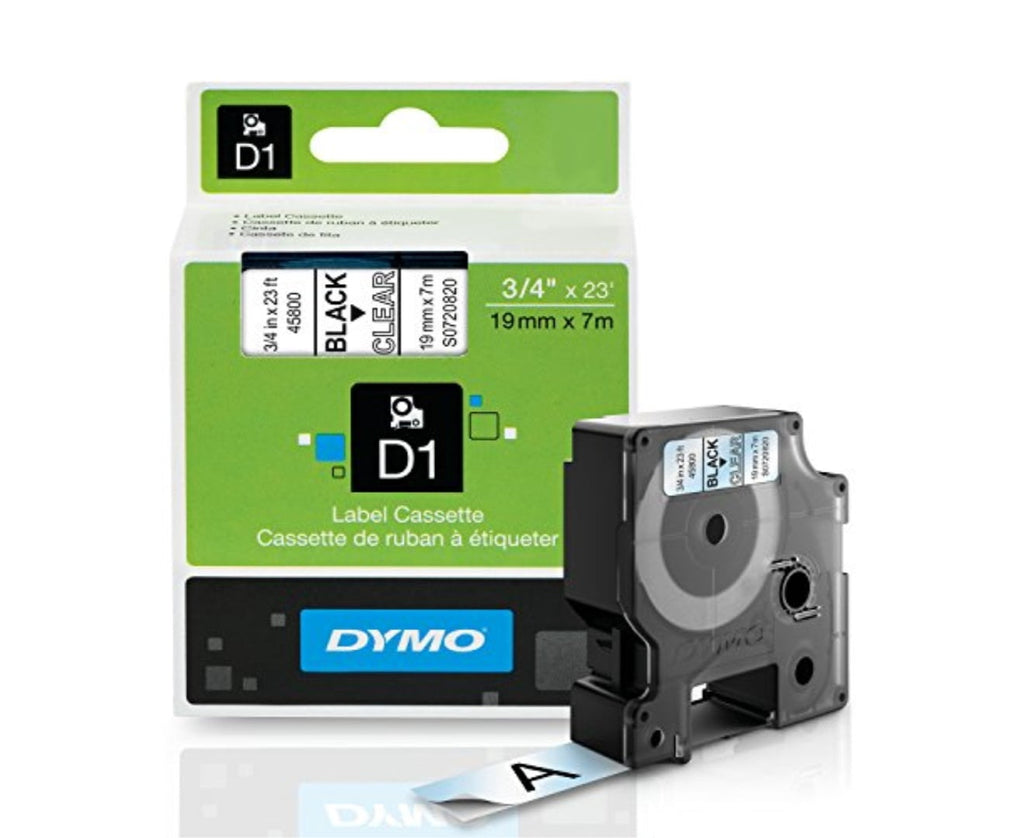 DYMO Authentic Standard D1 Labeling Tape - White