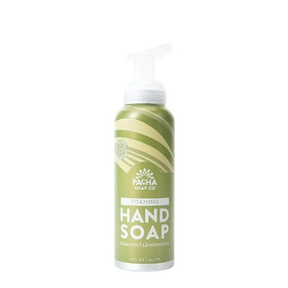 PACHA SOAP CO FOAMING HAND SOAP, SPEARMINT LEMONGRASS 12 FL OZ