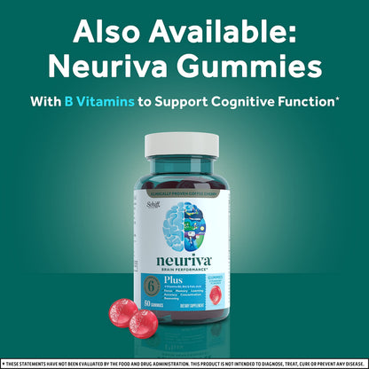 NEURIVA BRAIN PLUS STRWBRY GMY 50CT