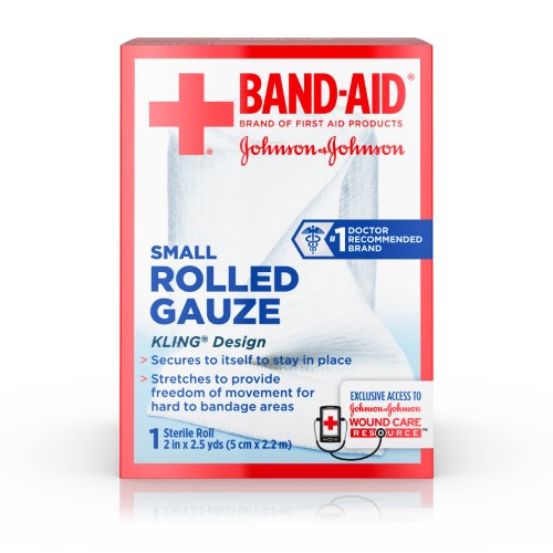 JJ GAUZE ROLL 2 IN X 2.5 YD