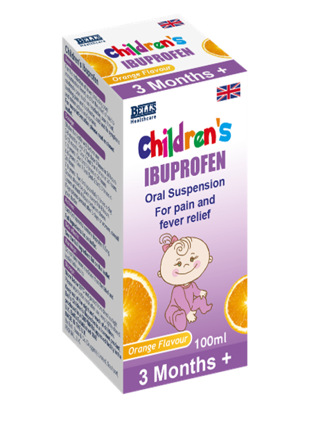 CHILD IBUPROFEN 200 MG SUS 100X10 ML UD