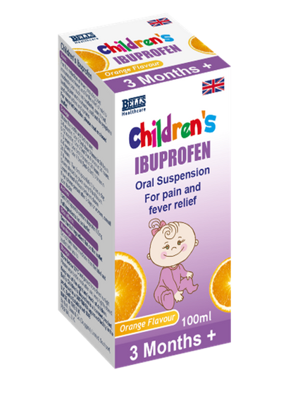 CHILD IBUPROFEN 200 MG SUS 100X10 ML UD