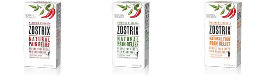 ZOSTRIX CREAM FOOT PAIN RELIEF 2OZ