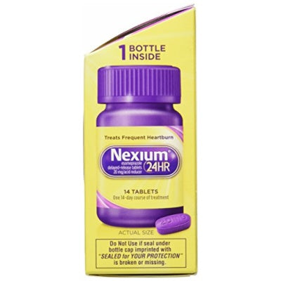 NEXIUM 24HR OTC 20MG TABLETS 42CT