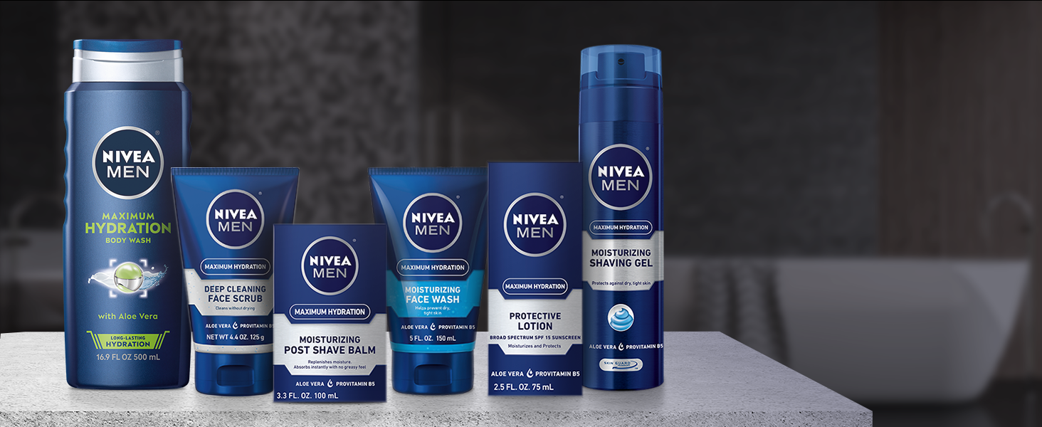 NIVEA FOR MEN A/S LQ 3.3OZ X STH