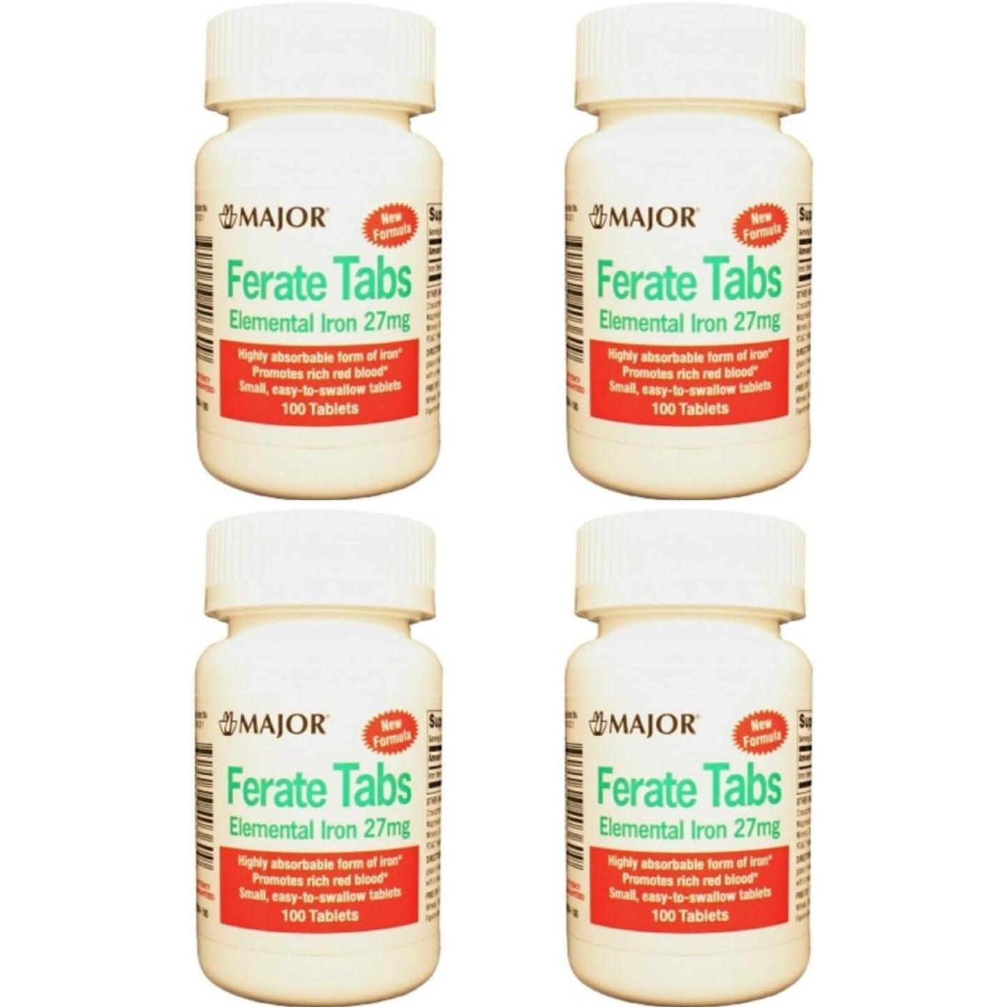 FERATE 27 MG TAB 100