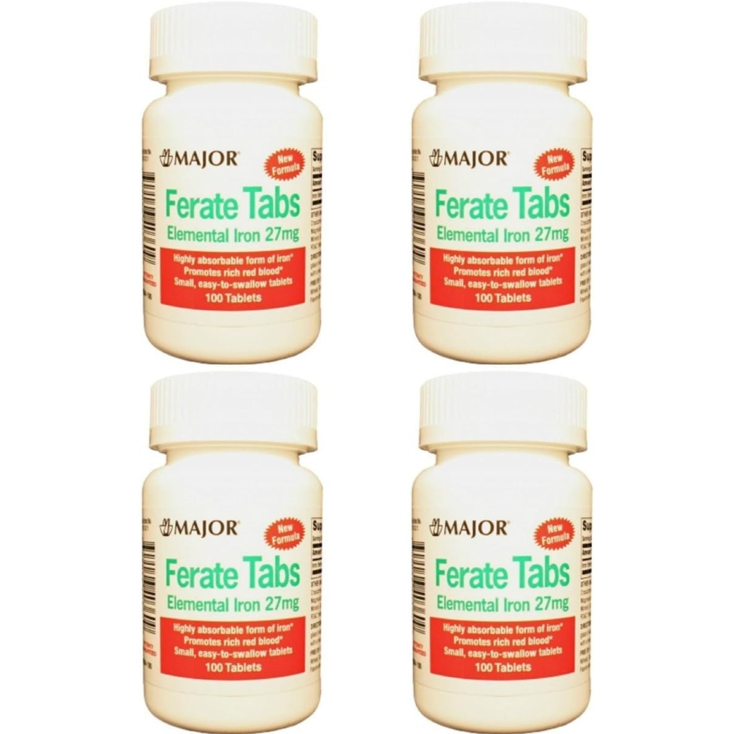 FERATE 27 MG TAB 100