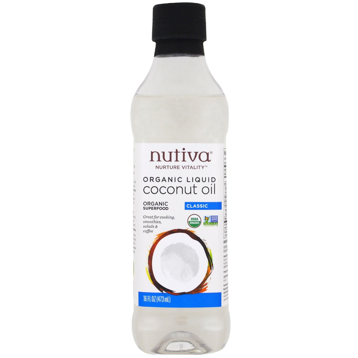 NAT TRU LIQUID COCONUT OIL 4 OZ