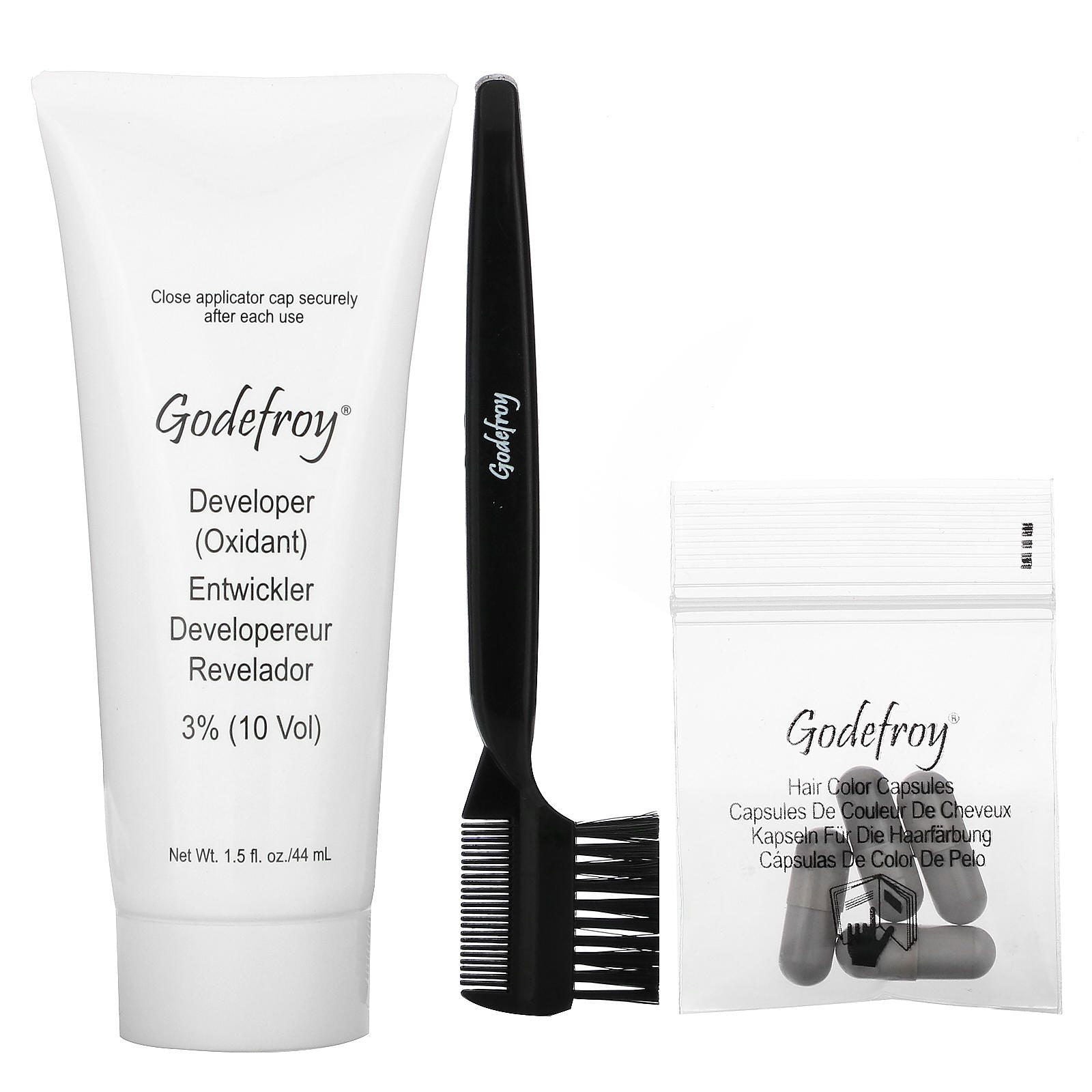 Godefroy 28 Day Touch Ups Medium Brown (4-App-Kit)