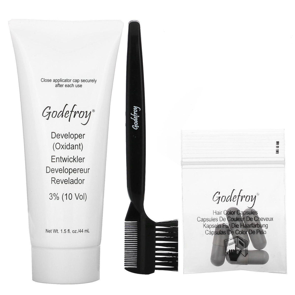 Godefroy 28 Day Touch Ups Medium Brown (4-App-Kit)