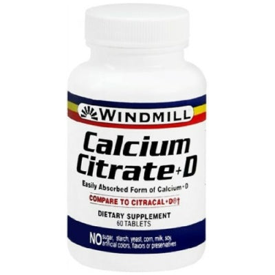 CALCIUM CARB+D 600MG TABLET 120CT WINDML