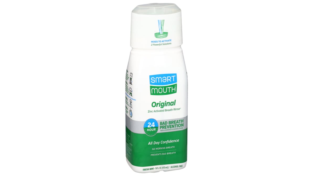 SMARTMOUTH ORIGINAL FRESH MINT LIQ 16OZ