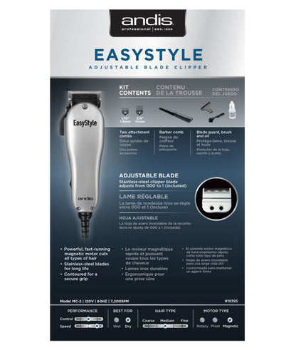 ANDIS EASYSTYLE CLIPR7pc #18395