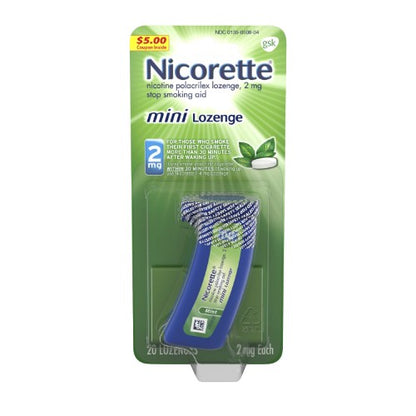 NICORETTE 2MG LOZENGE MINT 144CT