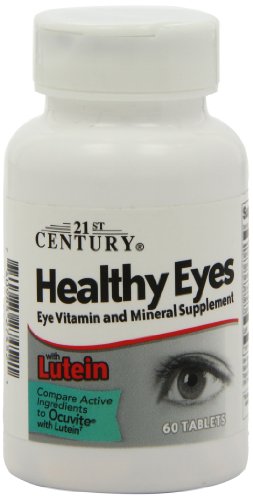 HEALTHY EYES W/LUTEIN TAB 60CT 21ST CENT