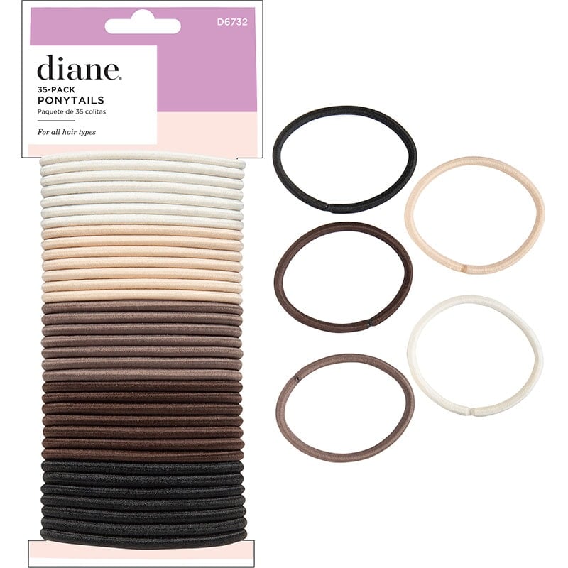 Diane Ponytails Black 12 Count (12in)