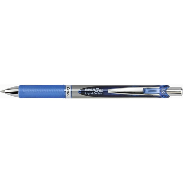 Pentel Arts Gel Roller For Fabric, (1.0mm) Bold Lines, Permanent, Black Ink 2-Pk