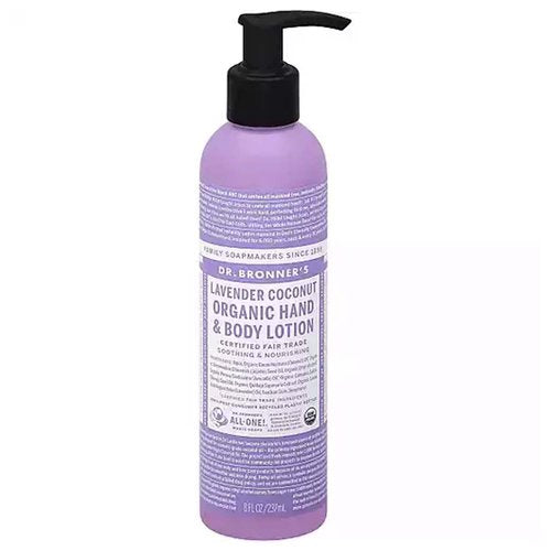 Dr. Bronners Organic Hand/Body Lotion Lavender Coconut 8oz