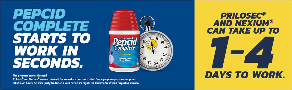 PEPCID COMPLETE CW 50 TFRT