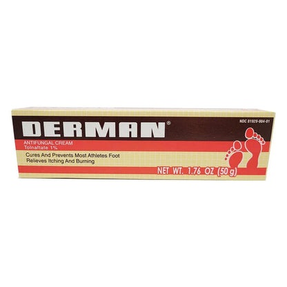 Derman Anti-Fungal Foot Cream 1.76oz