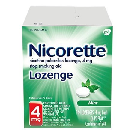 NICORETTE 4MG LOZENGE 144CT MINT