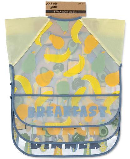 Babyking Meal Time Bib Set, 3 pack