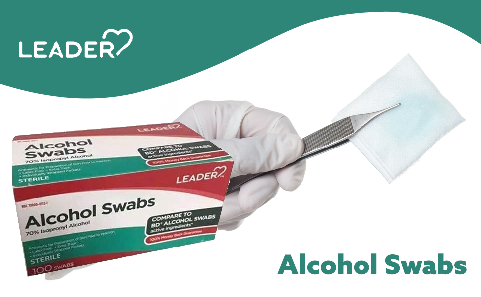 ALCOHOL SWABS 70% 100