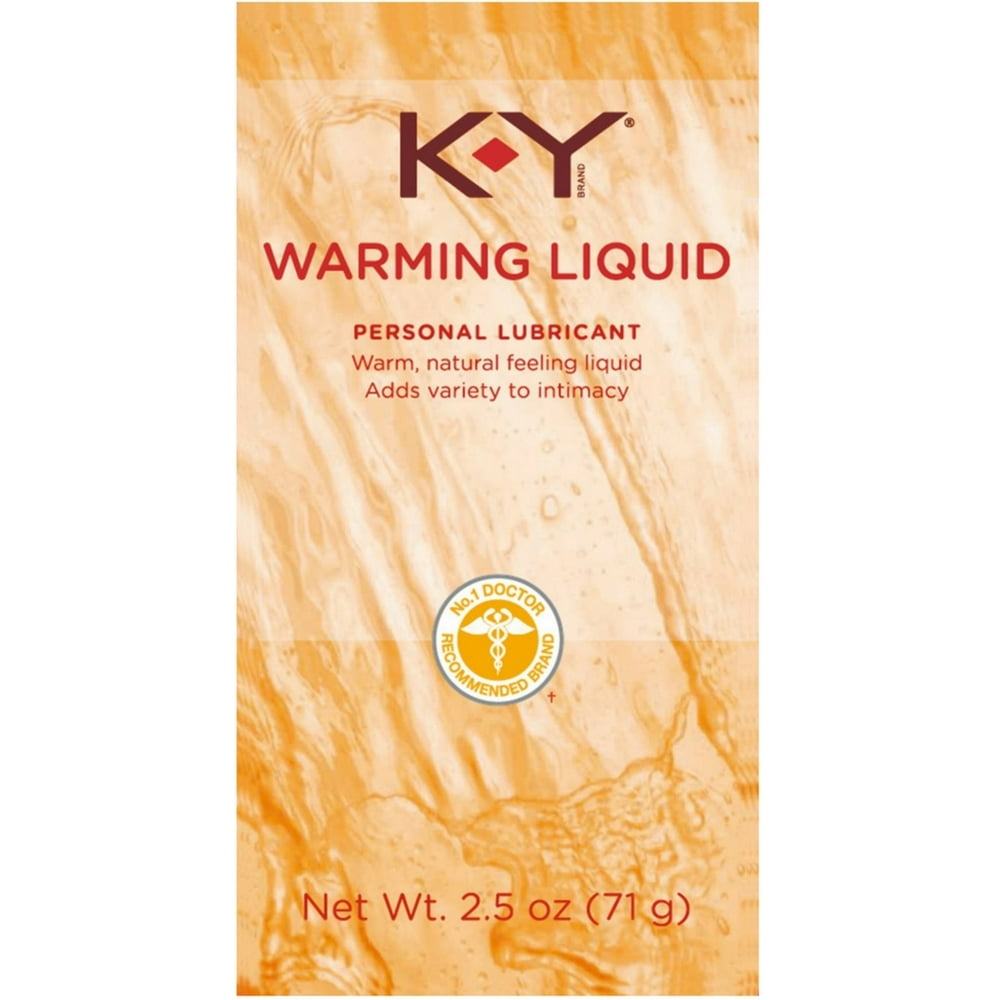 KY LIQUID WARMING LUBRICANT 2.5OZ