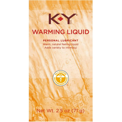 KY LIQUID WARMING LUBRICANT 2.5OZ
