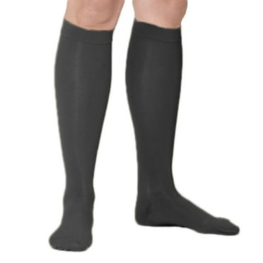 GNP SOCK MEN KNEE 15-20MMHG BLACK MD